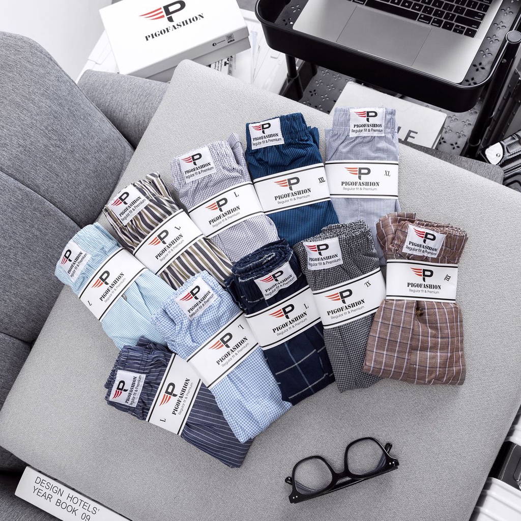 Bộ 5 quần đùi nam lưng thun có túi hai bên thoáng mát SPMQDCR03 giao màu ngẫu nhiên - PigoFashion