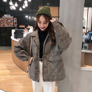 [ORDER] Áo khoác kẻ ulzzang