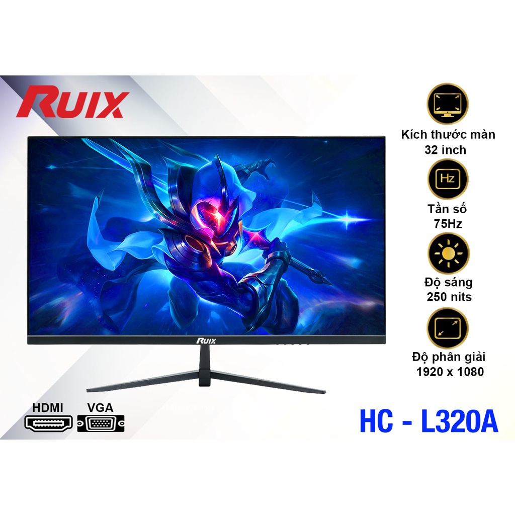 LCD 32” RUIX HC-L320A CHÍNH HÃNG