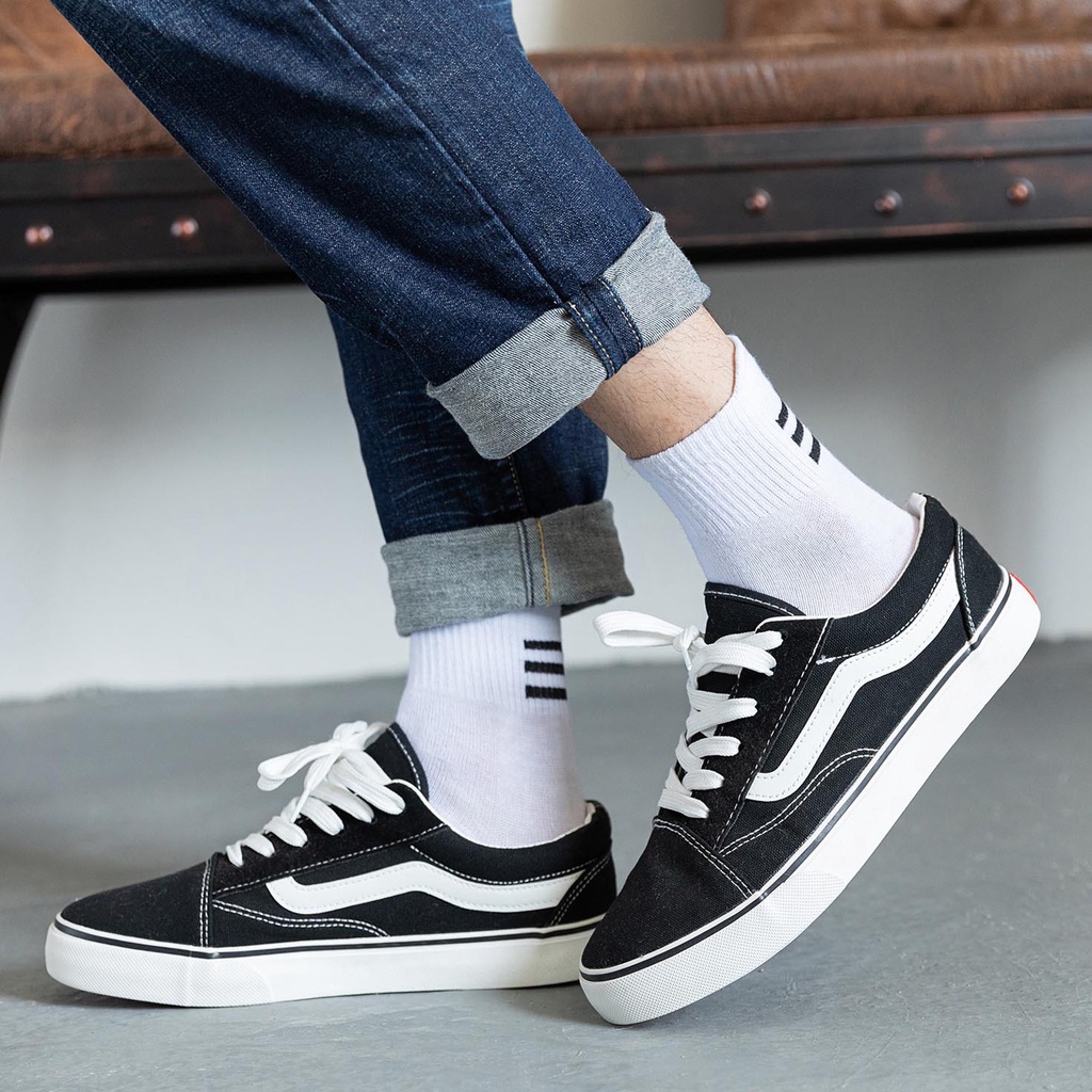 Set 5 Đôi Tất Cotton Mềm Mại Thoáng Khí Chất Lượng Cao Cho Nam