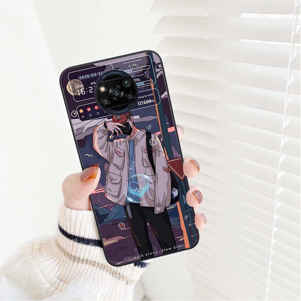 Ốp lưng Xiaomi Poco X3 / Poco X3 Pro hình anime boy girl phong cách thời trang, ốp rẻ đẹp