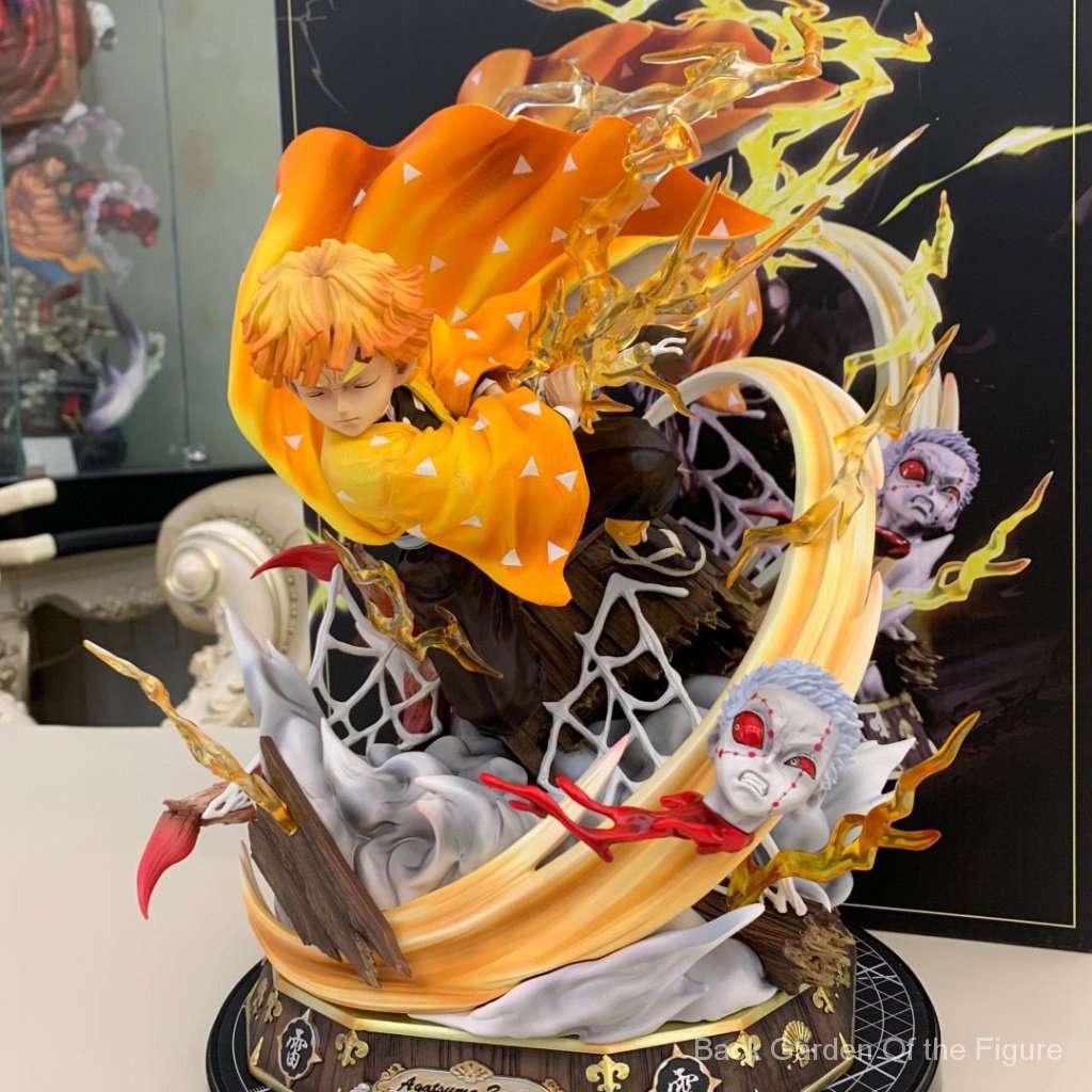 Mô Hình Nhân Vật Anime Demon Slayer Cột Âm Thanh Phẳng Trang Trí Tiểu Cảnh Yu Jun Tianyuan