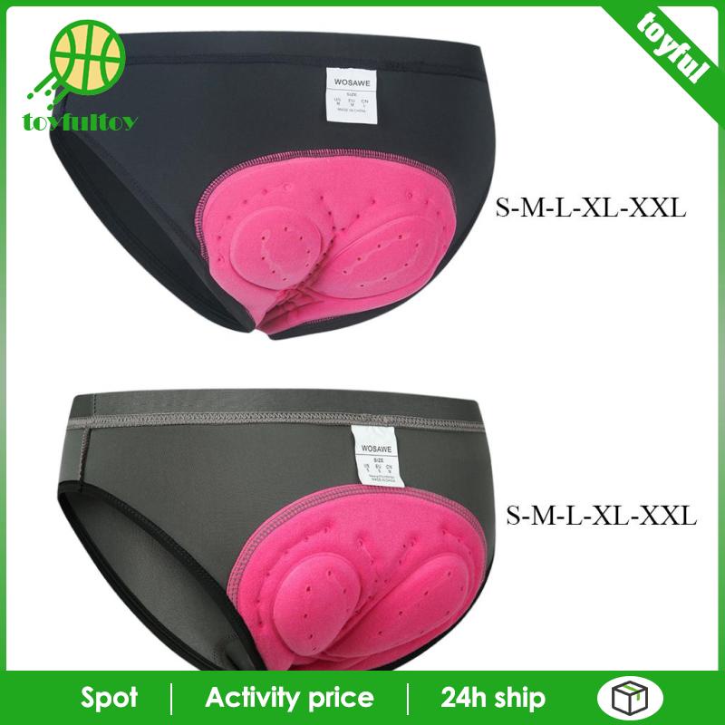 Quần Short Đạp Xe Có Mút Đệm 3D Màu Đen Thoáng Khí Thời Trang Cho Nữ