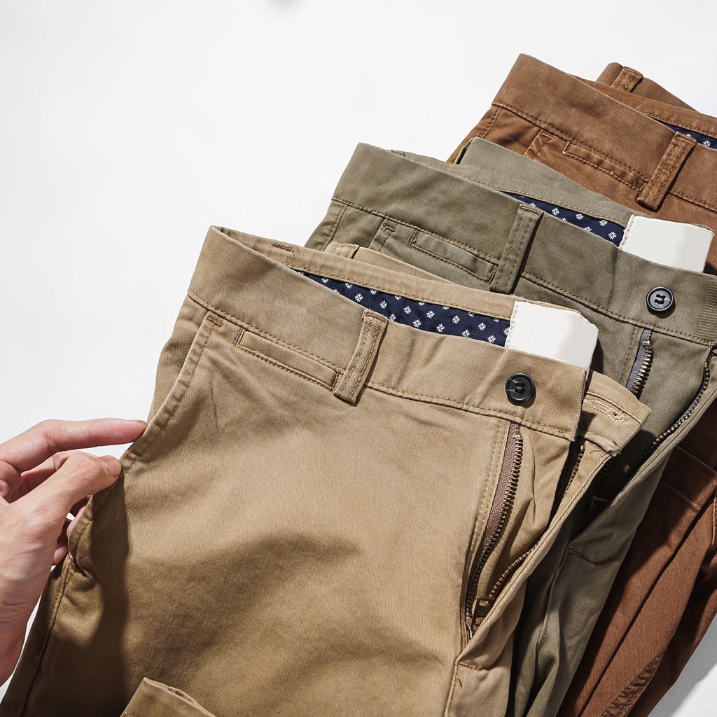 Quần Dài Kaki Evisu mới