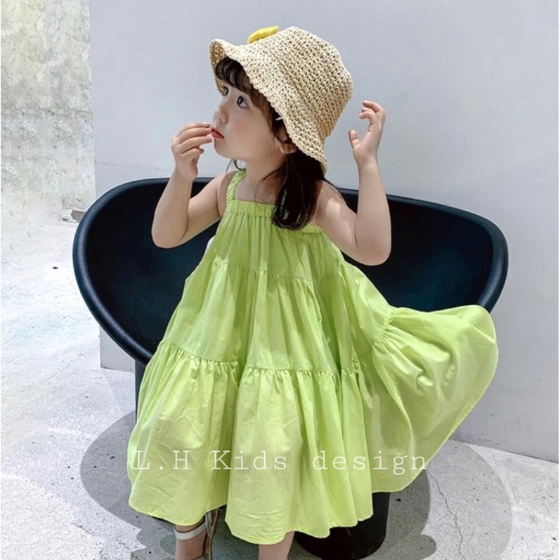 Váy bé gái,Váy 2s tầng xoè cho bé gái V0079