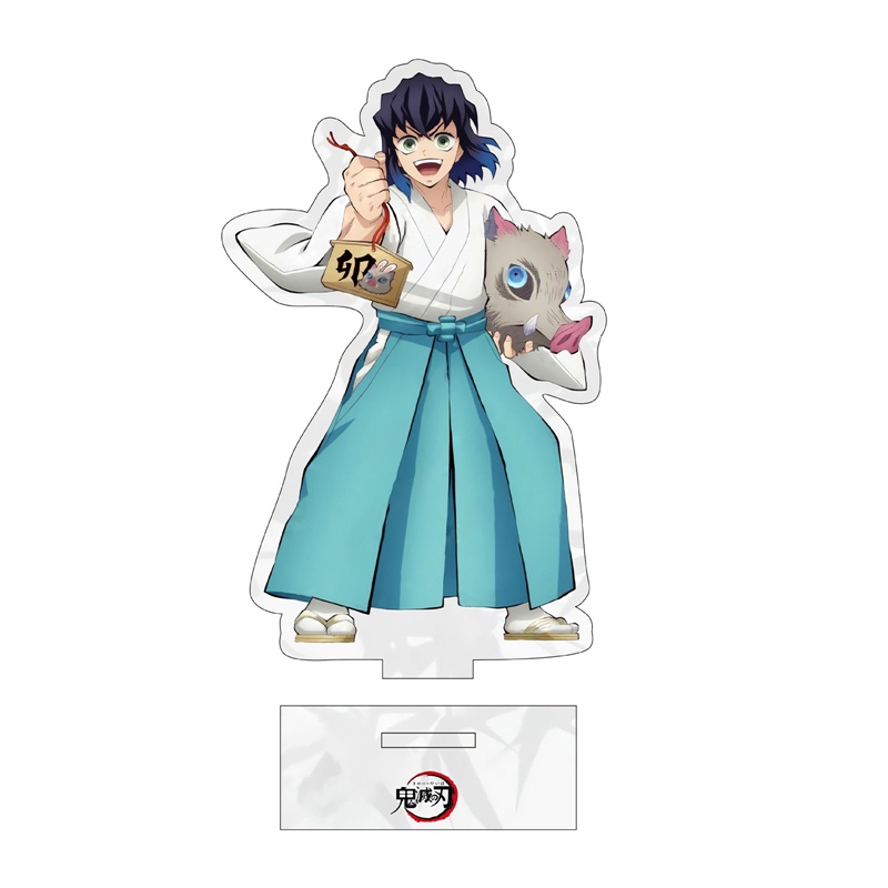 Mô Hình Nhân Vật Kimetsu No Yaiba Zenitsu Tanjirou Đứng Được