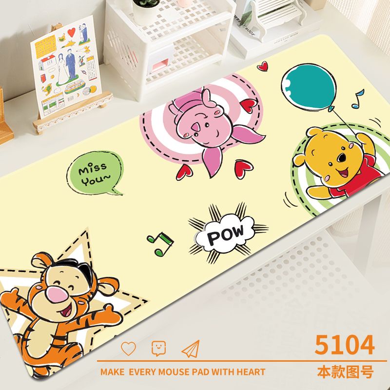 Đệm Lót Chuột Và Bàn Phím Chơi Game Esports Dày Dặn Kiểu Dáng Dễ Thương