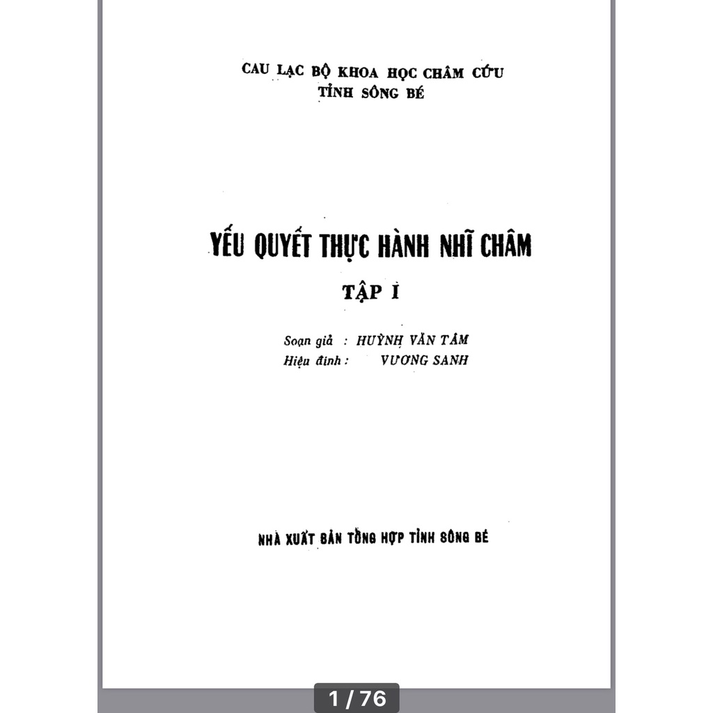COMBO HÌNH NHĨ CHÂM VÀ TÀI LIỆU
