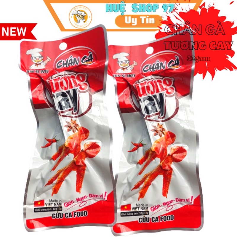 5 Chân gà Tương Cay 32g