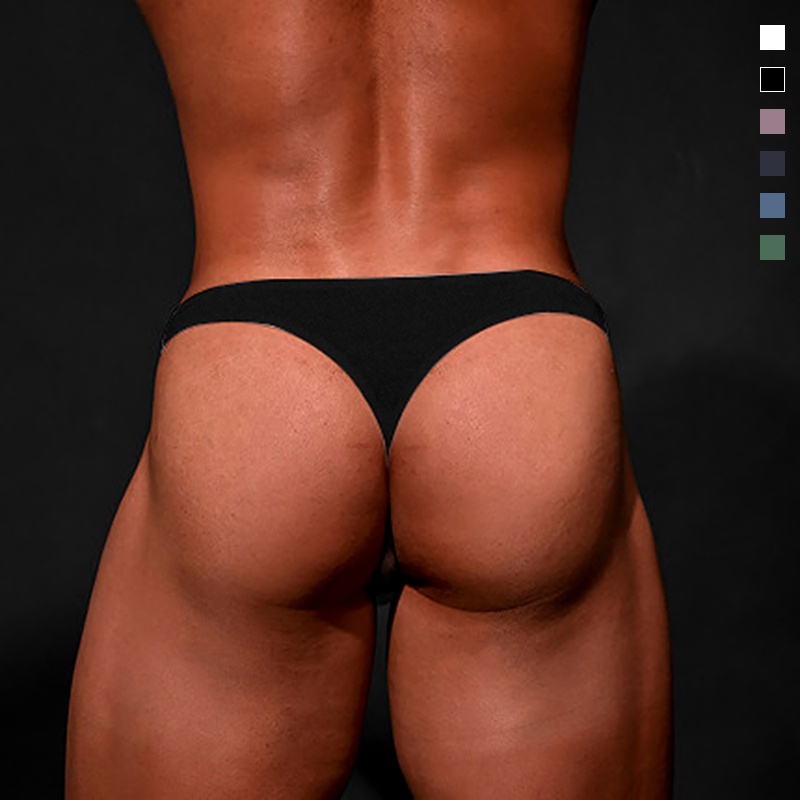 0850 Quần lót nam Sexy Thấp eo Jockstrap Cotton G-String Thongs Thoáng khí Nhanh khô Gay Bikini Quần lót AD313
