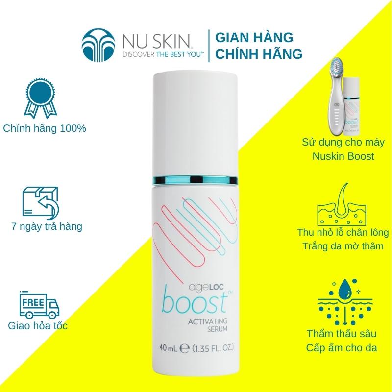 Tinh chất Serum Nuskin ageLOC Boost giúp sáng da, đều màu, căng bóng, trị nám 40ml