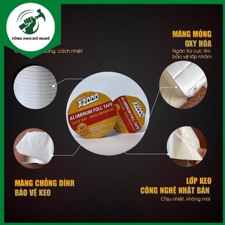 Băng keo chống thấm - X2000 Siêu dính _ TKDN