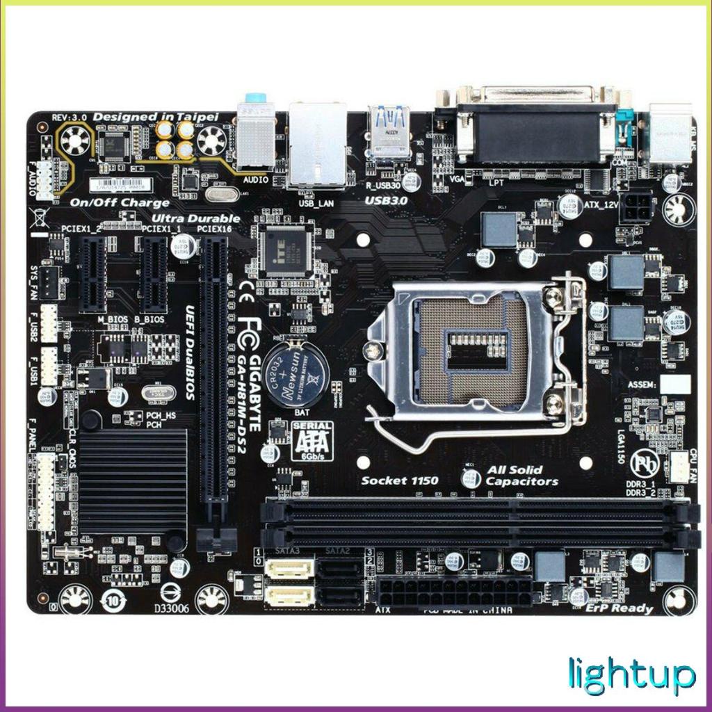Mainboard Cho Máy Tính Để Bàn Gigabyte Ga-H81M-Ds2 H81M-Ds2 H81 Lga 1150
