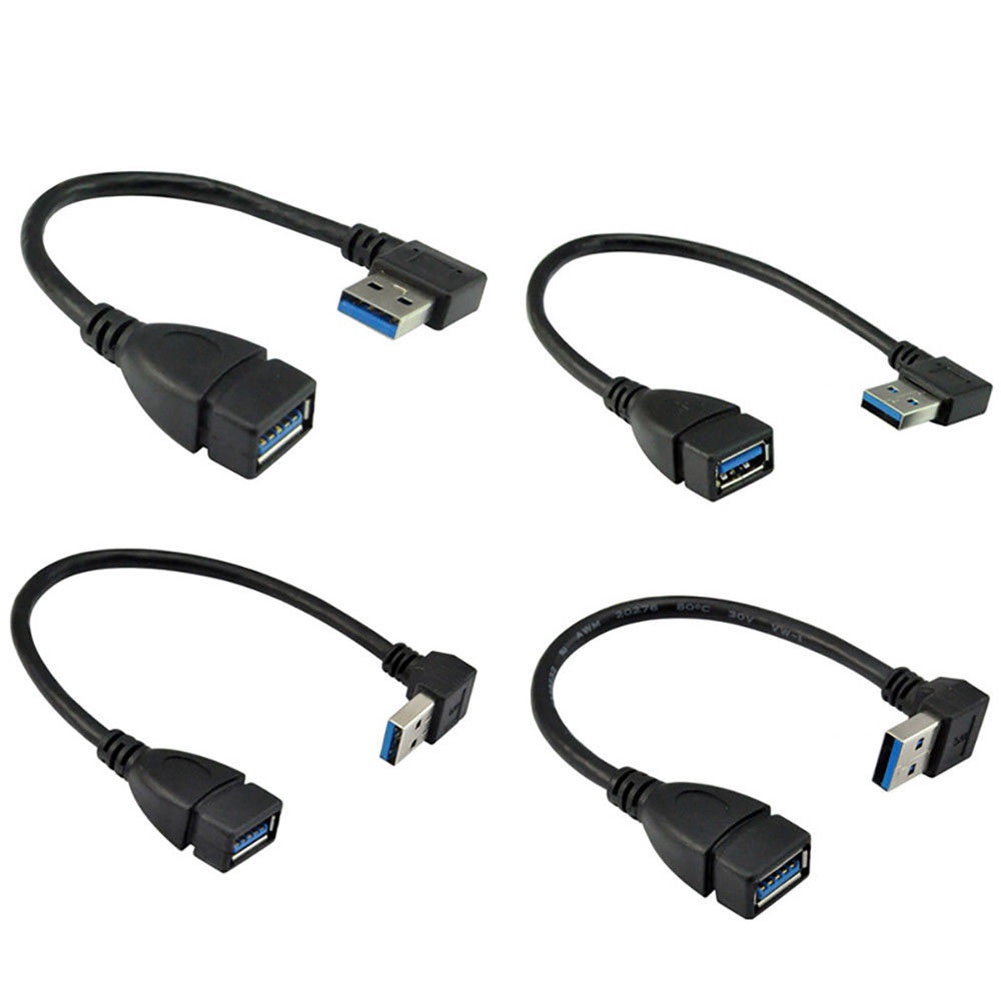 Cáp chuyển đổi USB 3.0 Type A LENOVO đầu cắm sang cổng cắm 90 độ chuyên dụng