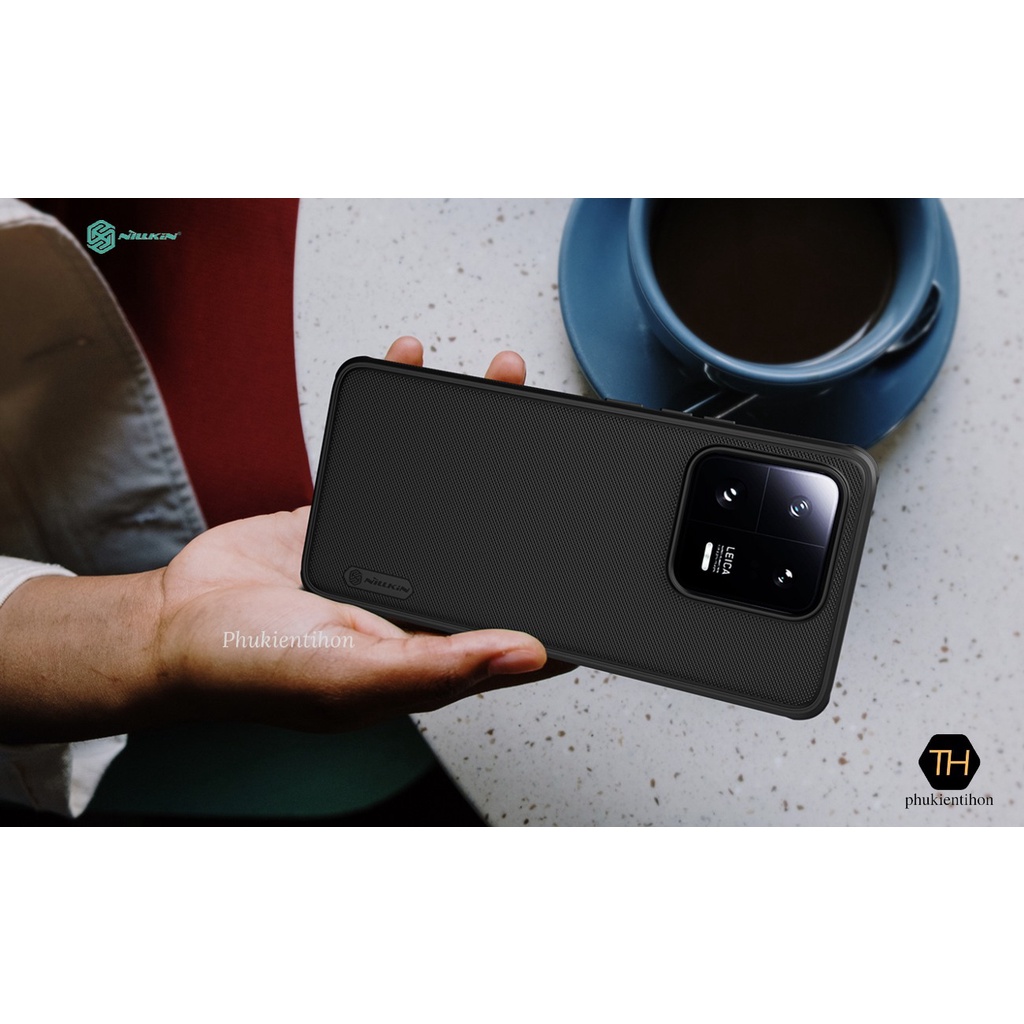 Ốp lưng điện thoại Nillkin cho Xiaomi 13/ 13 Pro Super Frosted Shield Pro - Hàng chính hãng