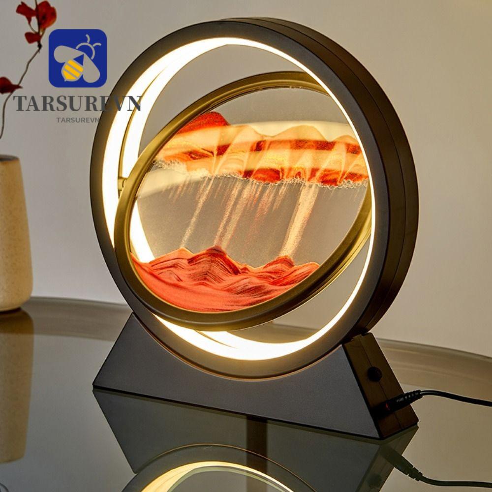 Đèn LED Hình Tranh Cát Chảy 3D Dùng Trang Trí Phòng Ngủ
