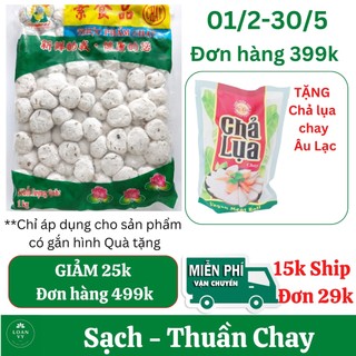 1kg cá viên chay đài loan - thực phẩm chay loan vy + tặng chả lụa chay âu lạc đơn 399k