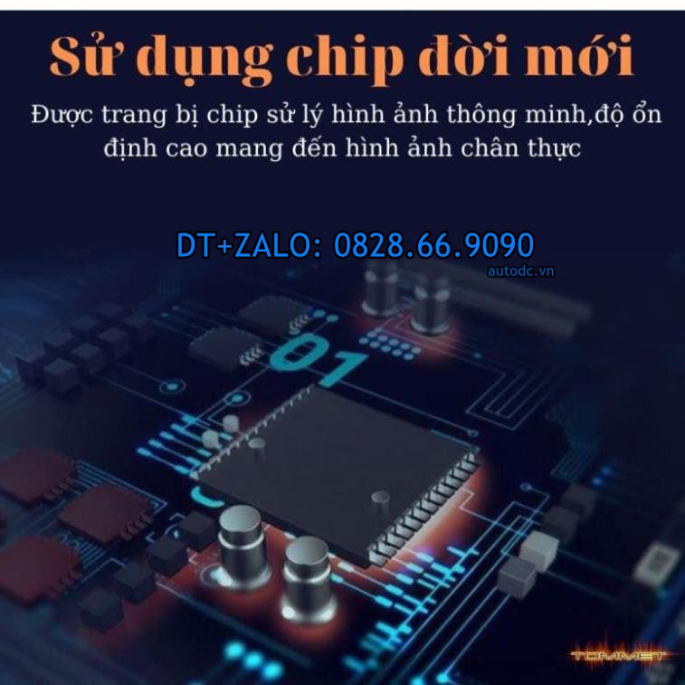 Camera Lùi AHD Sony 1080p Màn Android , Vỏ Hợp Kim Mạ Crom, Chống Nước Cao Cấp Chính Hãng