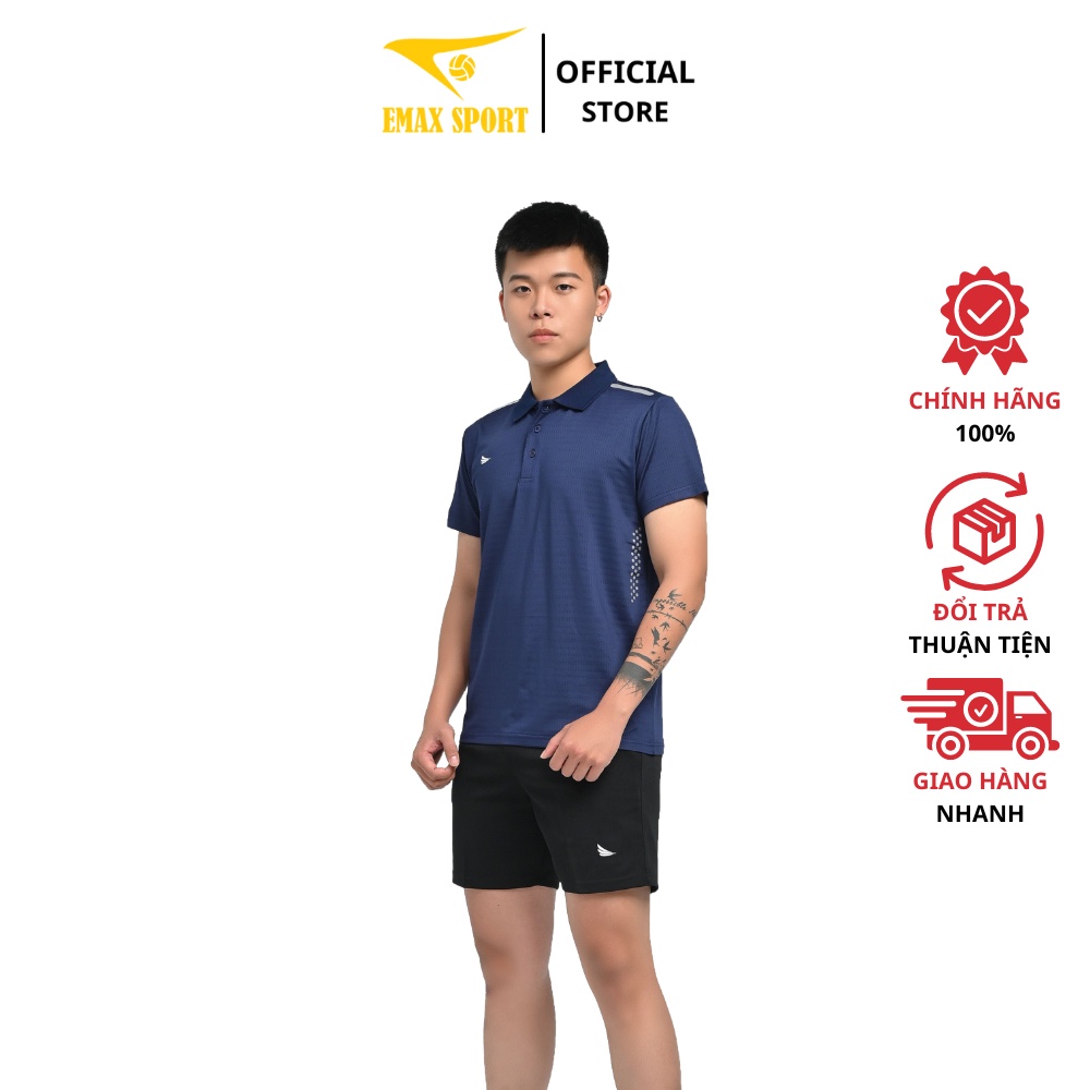 Áo Thể Thao Nam Ikando Amunra Cổ Trụ, Vải Thun Mè Cao Cấp, Co Giãn, Thoáng Khí - Nhiều màu