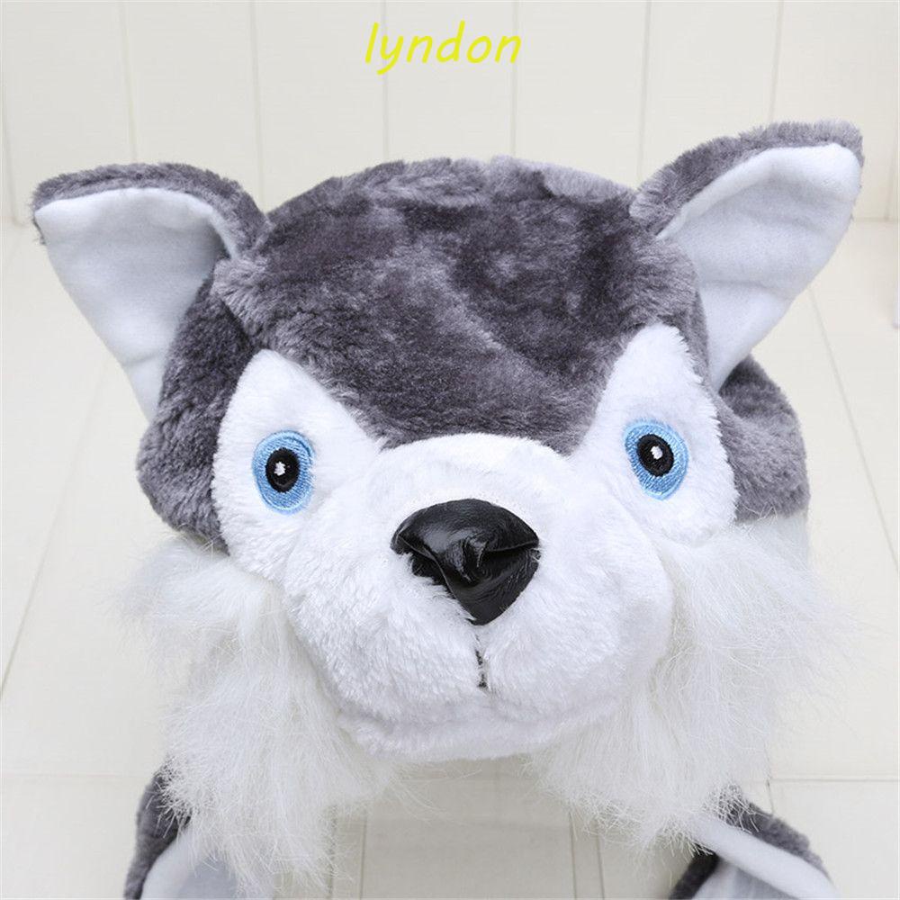 Lyndon Mũ Lưỡi Trai Mềm Hình Sói Hoạt Hình Cho Bé