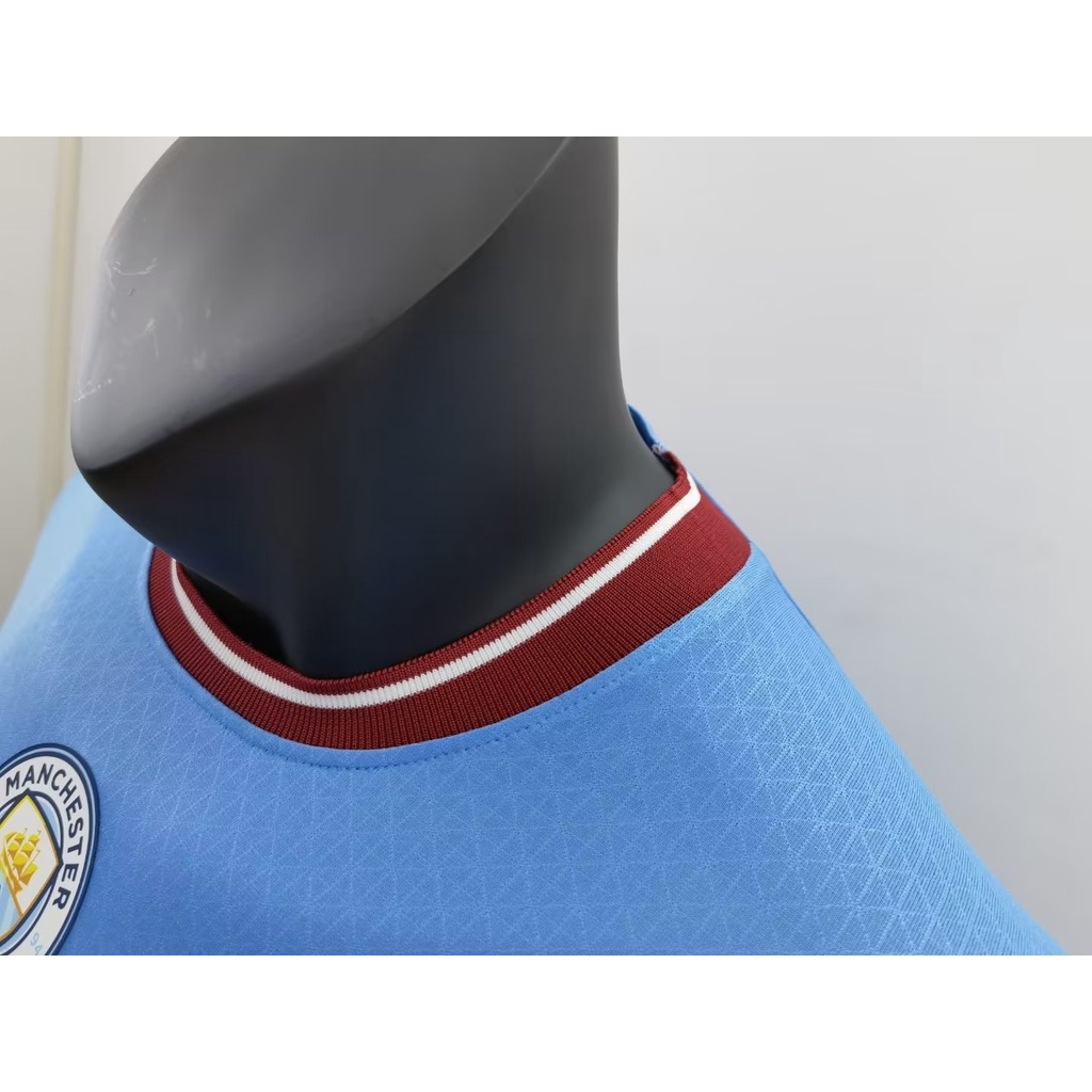 Áo Thun Tay Ngắn In Chữ Manchester City 2223 Thời Trang Chất Lượng Cao