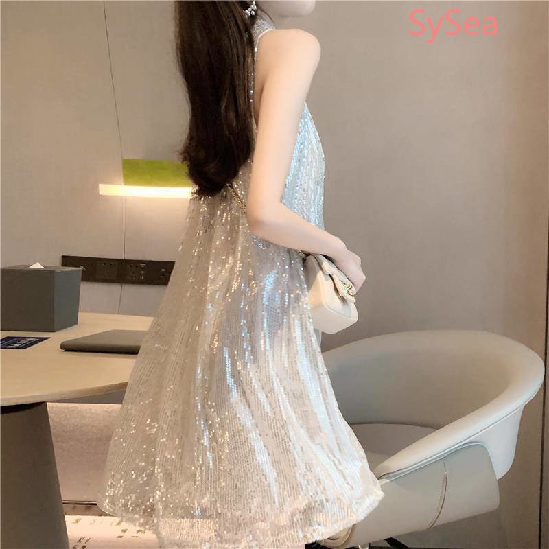 Đầm Ôm Không Tay Hở Vai Gợi Cảm Cho Nữ