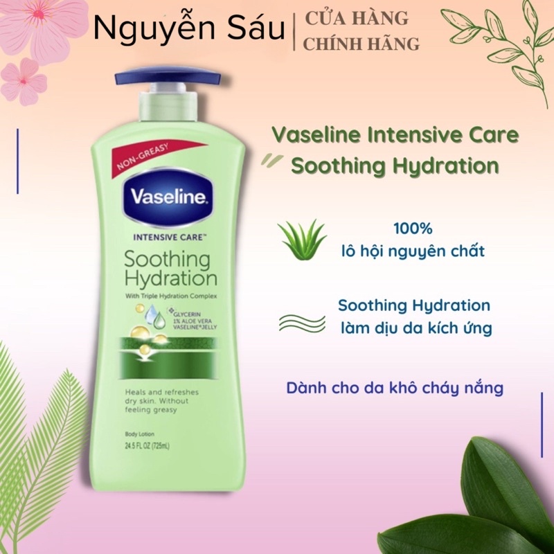 Sữa Dưỡng Thể Vaseline Healthy Bright 725ml