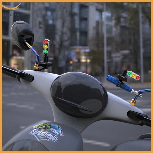 Đèn Cảnh Báo Giao Thông Mini Gắn Mũ Bảo Hiểm Tiện Dụng