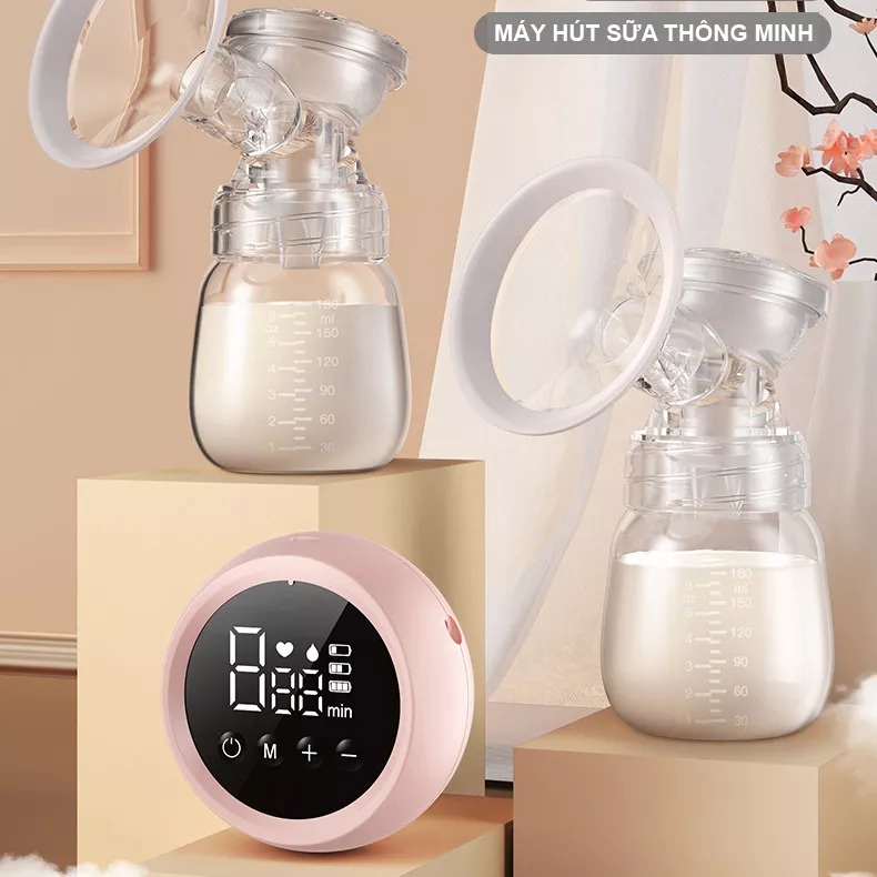 Máy Hút Sữa Miss Baby Cao Cấp Pin Sạc Tiện Lợi Nhỏ Gọn Máy Kích Sữa Điện Đôi Massage Hút Sữa Bảo Hành Toàn Quốc