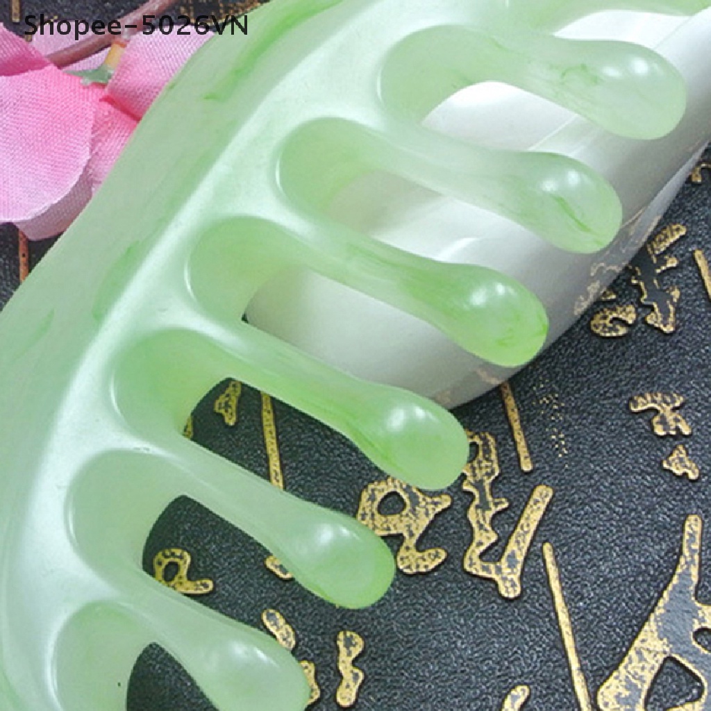 1 Lược Mát Xa Da Đầu Bằng Nhựa Resin Meridian