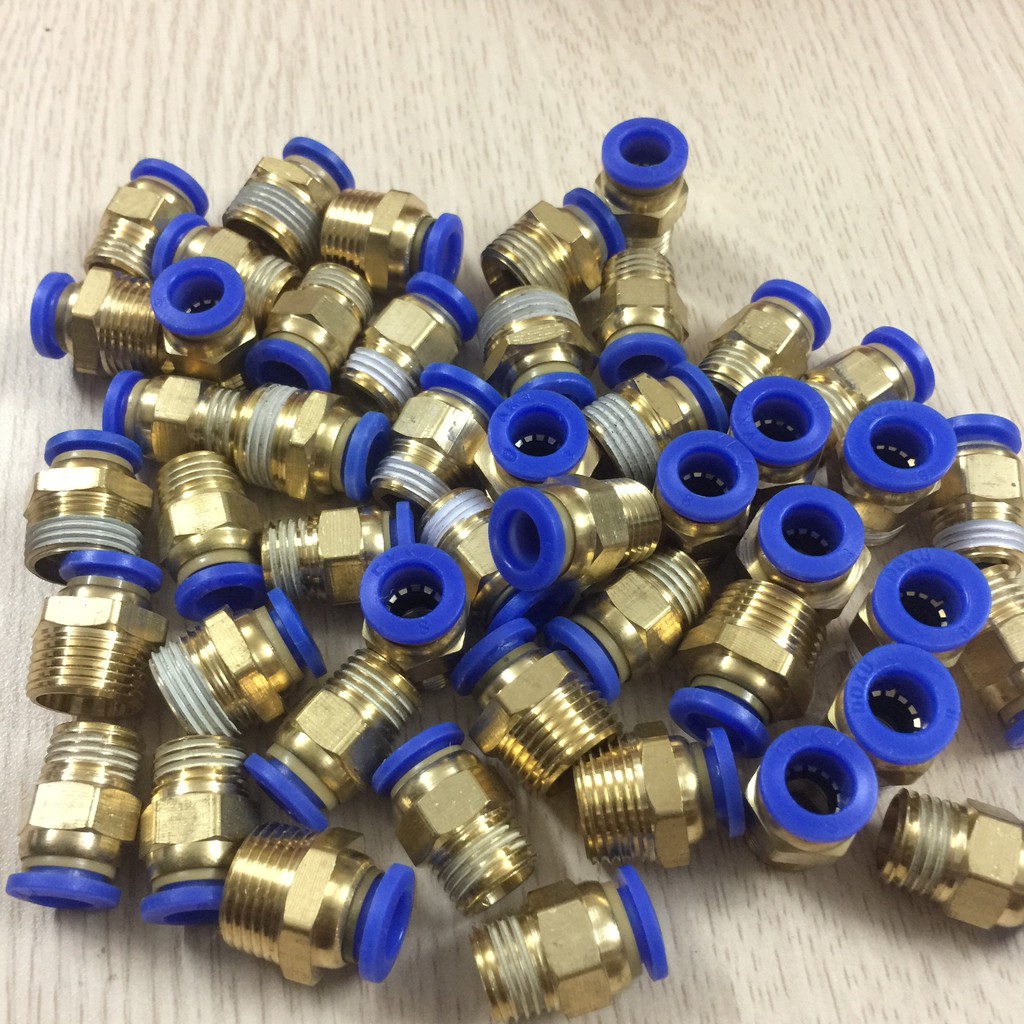 Khớp nối nhanh ren ngoài ra ống khí nén, phun sương.