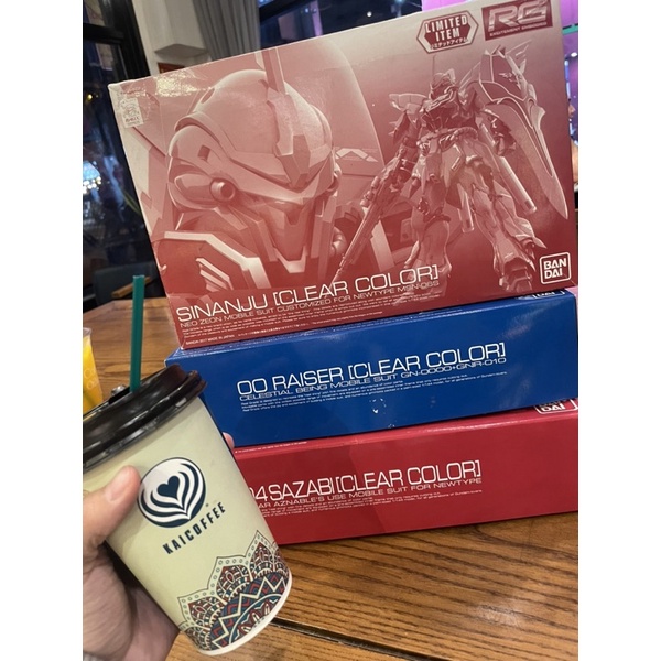 RG Sinanju Clear P-Bandai
