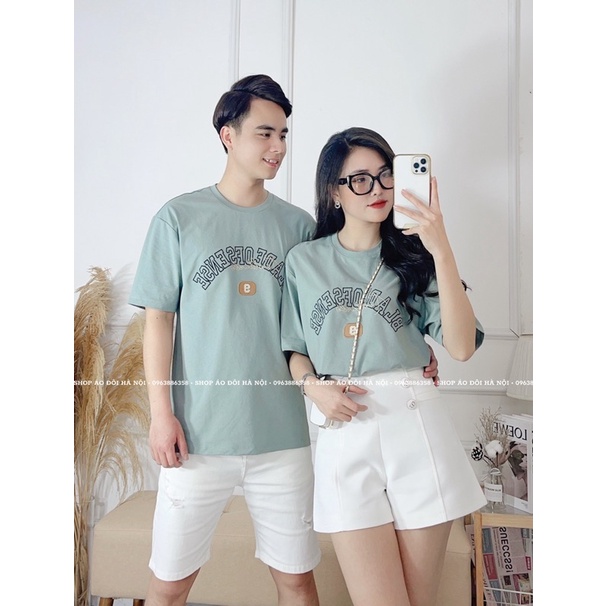 Áo phông đôi chữ số 9