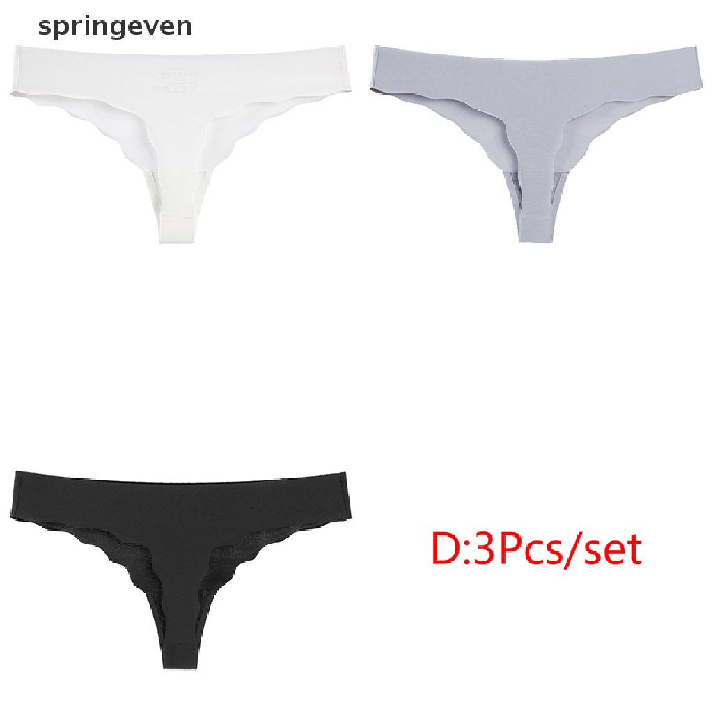 Bộ 3 Quần Lót Thể Thao Nữ Chất Liệu Lụa Mát Không Đường May