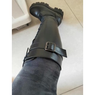 [ Order ] Giày boots da đế cao 6cm cá tính ( ảnh thật cuối )