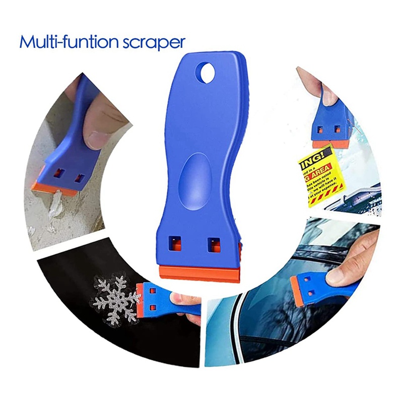 Bộ 3 Miếng Dán Bằng Nhựa Không Trầy Xước Chuyên Dụng Cho Vệ Sinh Nhãn Dán Decal