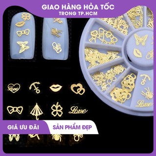 Charm vàng miếng kim loại 0355