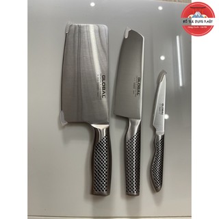 Bộ dao cao cấp nhà bếp global nhật bản - dao chặt, thái, gọt hàng cao cấp - gia dụng nhật tc