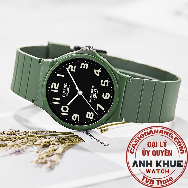 Đồng hồ unisex dây nhựa Casio Standard chính hãng Anh Khuê MQ-24UC-3BDF (34mm)