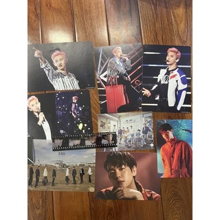 Postcard, poster gập ảnh Exo (số lượng có hạn)