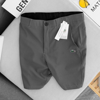  Quần short Golf LC cao cấp chất xịn 3 màu nam tính đen xanh xám lên chuẩn phom - QSLC1 