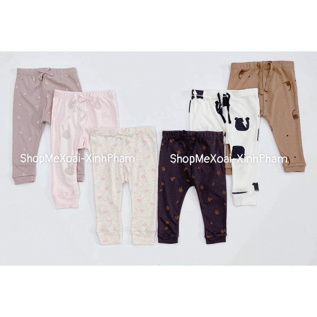 [Size 12-18M 9-11kg] Quần dài Cotton hiệu Mine.ne cho bé gái/bé trai cao cấp chất cotton đanh mịn