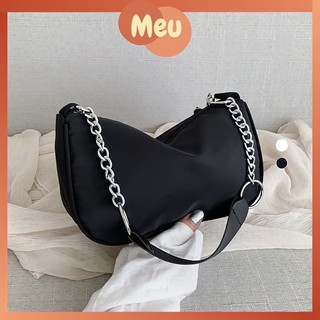 Túi vải đeo chéo cá tính, túi xách đơn giản