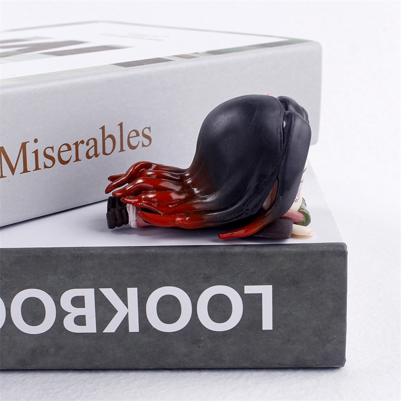 Mô Hình Nhân Vật Kamado Nezuko Kimetsu No Yaiba 4cm Bằng PVC Dễ Thương