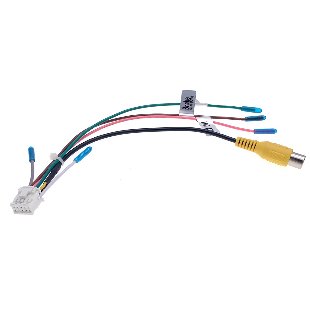 Dây Cáp Kết Nối Camera Sau 10Pin RCA Cho Xe Hơi