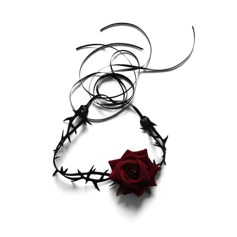 Vòng Cổ Choker Phong Cách Gothic Thời Trang Cho Nữ