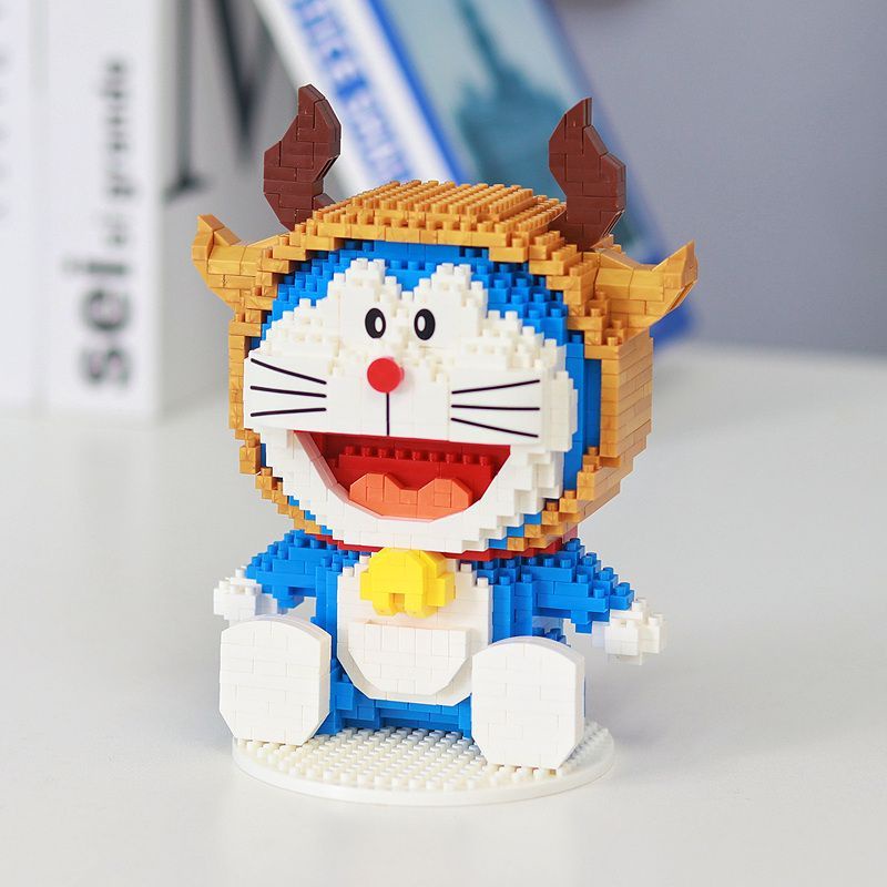 Tương thích với LEGO Nhiều phong cách 12 chòm sao Doraemon Quà tặng