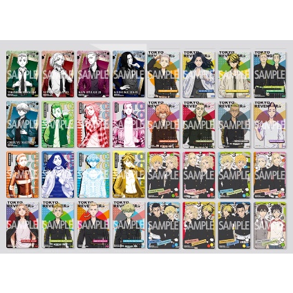 1 Gói thẻ nhân phẩm/Pack Tokyo Revengers Card - Ensky/Bandai