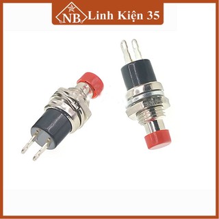 Nút nhấn reset, nút đề sắt nhỏ 6mm 2 chân (công tắc mạch điện, kết nối hai thiết bị)