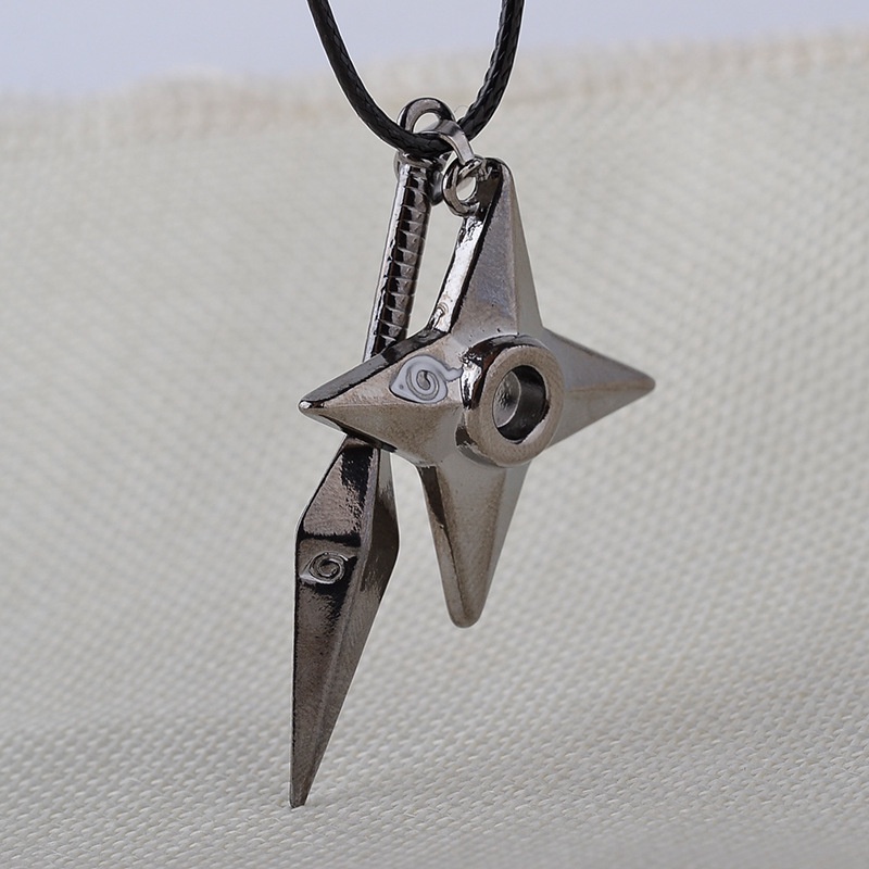 Dây Chuyền Mặt Nhân Vật Shuriken Kuno Trong Phim Hoạt Hình Naruto